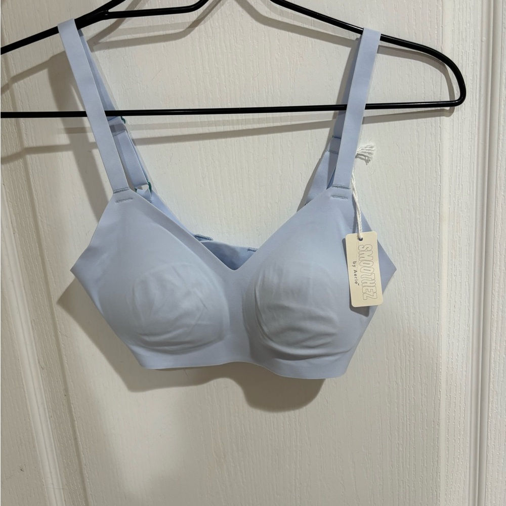 Aerie Soft Blue Comfort Bra
